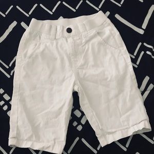 Zara white shorts